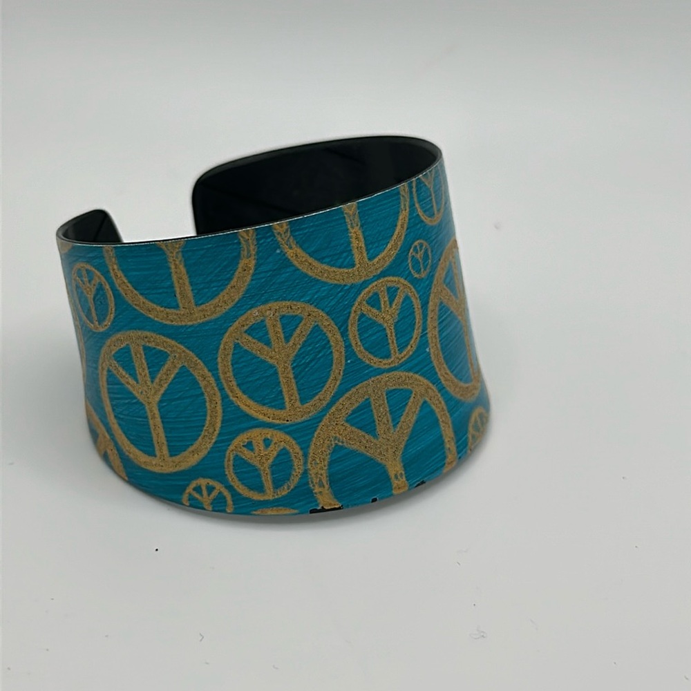 Lucy by house of smash handmade recycled vinyl album bracelet